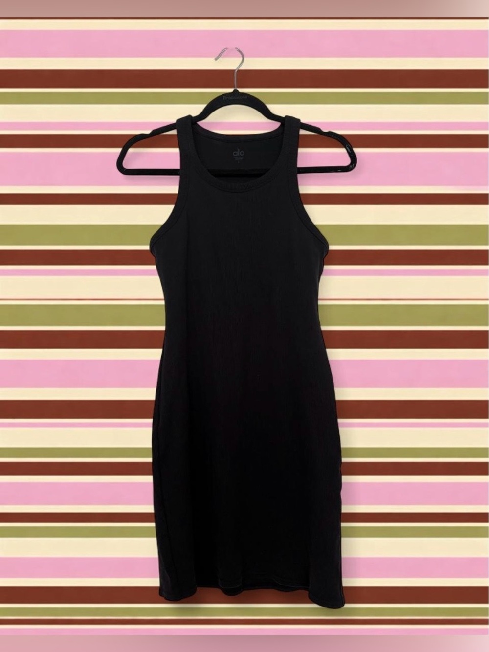 Alo Yoga Black Athletic Dress w/ Built-In
Bra Size L